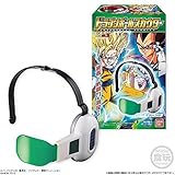 Givingfun Bandai Dragon Ball Z Cosplay Warrior Adjustable Green Lens Scouter Toy w/1 Candy