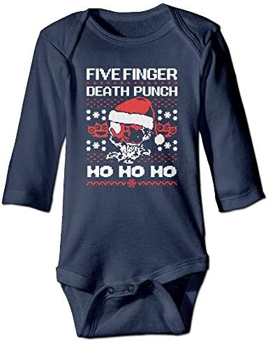 Five Finger Death Christmas Original For Jumpsuit Romper Climbing Clothes Navy