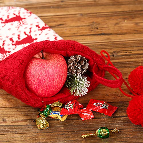 image for Woooow 4 Christmas Stockings,Christmas Holiday Stockings with Christ