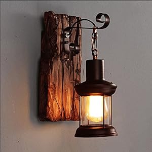 Amerikaanse landelijke stijl muurlamp slaapkamer nachtkastje licht creativiteit persoonlijkheid vintage industriële wind…