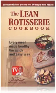 Ronco Lean Rotisserie Cookbook Color: Cookbook Model: