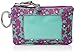Vera Bradley Women's Lighten Up Zip ID Case Wallet, Ditsy Dot, One Size