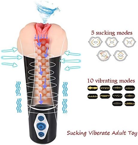 Male Deluxe Toys with Multiple Sucking and Frequency Patterns 3D Realistic Automatic Põckët-Püssýs with Lifelike Skin for Hands Free Play Gifts for Men