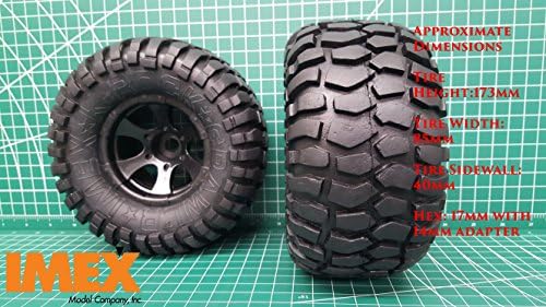 Brand New IMEX K-Rock Tires + Eagle (Black) Rims Combo