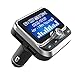 ToHayie Bluetooth FM Transmitter for Car, 1.8” LCD Display Wireless Bluetooth Radio Transmitter Adapter Stereo Music Player Car Kit, Dual USB Ports, Hands-Free Calling, AUX, TF Card and U-Disk
