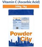 Powder City Vitamin C (Ascorbic Acid) (500 Grams)