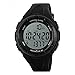 SKMEI 1108 Japanese-quartz LED Display 50M Waterproof Sports Multifunction Pedometer Watch