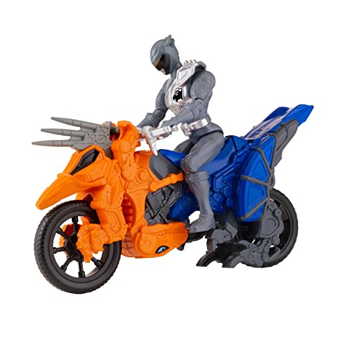 UPC 045557420765, Power Rangers Dino Charge - Dino Cycle with 5&quot; Graphite Ranger Action Figure