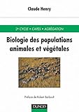 Image de Biologie des populations animales et végétales