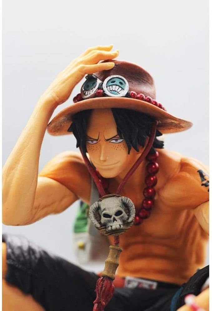 Amazon Com Banpresto One Piece 5 9 Inch The Portgas D Ace Figure King Of Artists Series Special Version Toys Games