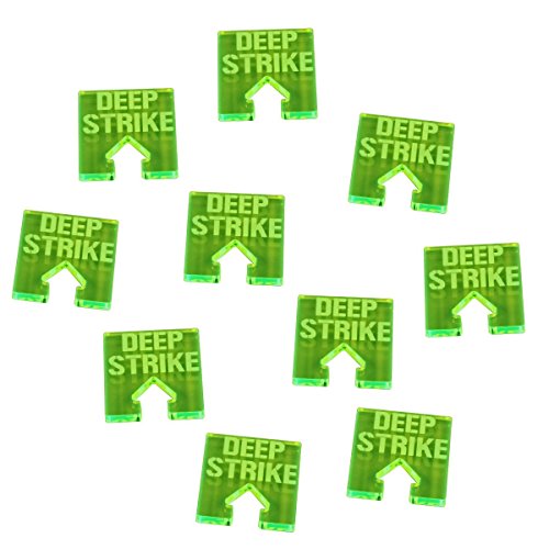 WHv8: Deep Strike Tokens, Fluorescent Green (10)
