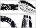 STHUAHE 3pcs Handmade Cloth Art Cross Knot Broadside Comfortable Hair Hoop Hairband Headband Headwear Hair Accessories by Womens (3 Color)