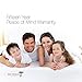 Bamboo Hypoallergenic Mattress Protector by Red Nomad - Breathable Cool Cycle Technology for Maximum Circulation & Comfort - King Size