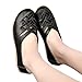 Women's Leather Loafer Casual Flat Shoes Rubber Sole Shoes