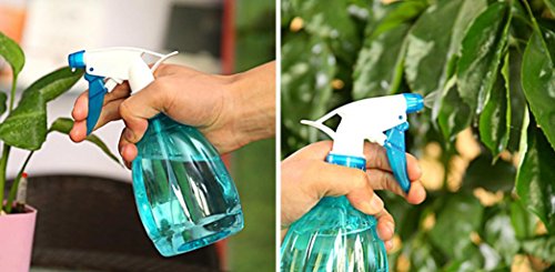 Gillberry Empty Spray Bottle Plastic Watering The Flowers Water Spray For Salon Plants (blue)