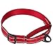 CollarDirect Reflective Martingale Dog Collar Nylon Training Collars for Small Medium Large Dogs Puppy Pink Orange Green (L, Neck Size 16″-24″, Red)thumb 2