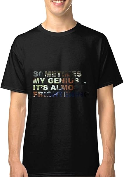 Amazon.com: BMTT Sometimes My Genius- It S Almost Frightening - Jeremy Clarkson - 12 Shirt: Clothing