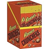 REESE'S Crunchers Chocolate Peanut Butter Snack, 8 Count