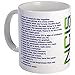 CafePress List Of Gibbs Rules Blue/Green Mugs Unique Coffee Mug, Coffee Cup