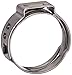 Oetiker 16702498 Stepless Ear Clamp, One Ear, 7 mm Band Width, Clamp ID Range 16.6 mm (Closed) - 19.8 mm (Open) (Pack of 10)