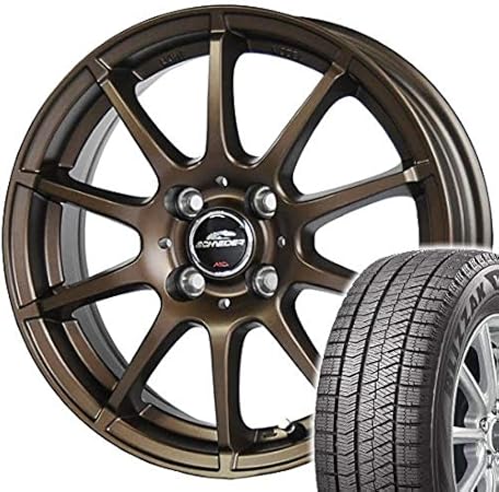 Amazon 適合車種 スズキ パレット sw Mk21s 09 bridgestone ブリザック vrx2 165 55r14 スタッドレスタイヤ ホイールセット 一台分4本セット アルミホイール a tech シュナイダー スタッグ 限定カラー セミグロスブロンズ 4 5 14 Amazon 適合車種 スズキ パレット sw Mk21s 09 bridgestone ブリザック vrx2 165 55r14 スタッドレスタイヤ ホイールセット 一台分4本セット アルミホイール a tech シュナイダー スタッグ 限定カラー セミグロスブロンズ 4 5 14