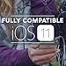 Certified Nylon Braided Lightning Cable for iPhone Charger Cord, 3-PACK Heavy Duty iPhone USB Cable 10 Feet, Apple iPhone X/8/8 Plus/7/7 Plus/6/6S Charge Cable Syncing Data Cable - Silver