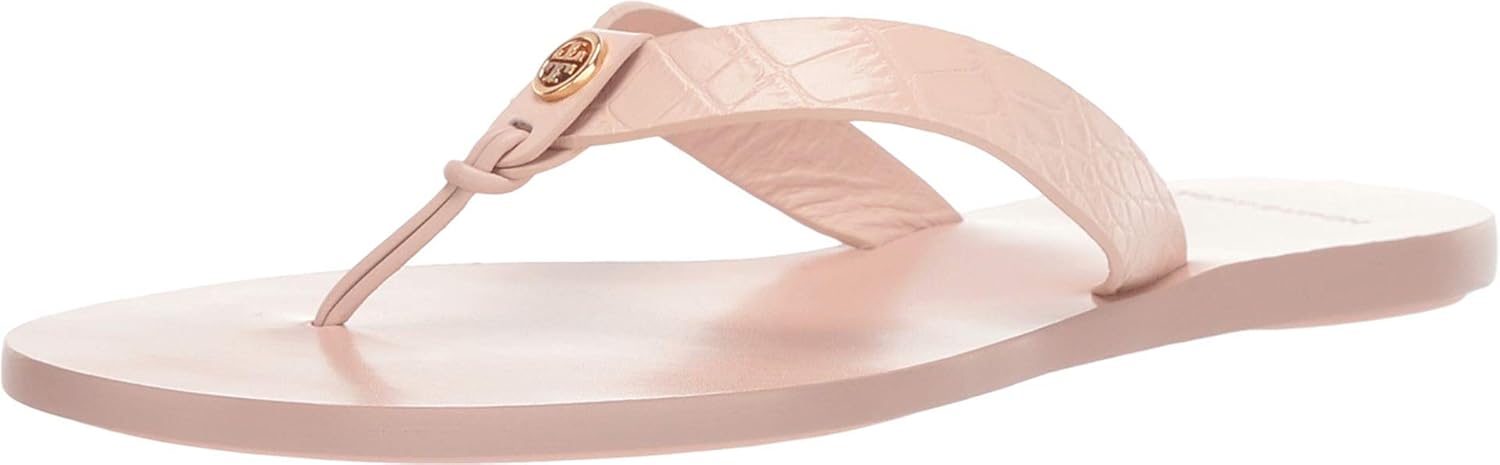 seashell pink tory burch sandals