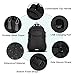 Tocode Laptop Backpack,Travel Backpacks for Men Water Resistant Backpack with USB Charging Port Large Multi-Compartments Student School Backpack Fits 15.6 inch Laptop and Notebook -Black