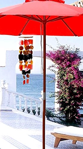 Capiz Shells colorful Tinted Wind Chime Windchime