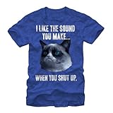 Grumpy Cat Shut Up Mens Graphic T Shirt - Fifth Sun