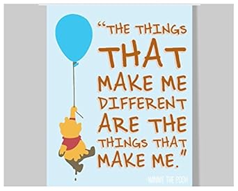 Amazon.com: Winnie The Pooh Quote Poster – 16 x 20 ...
