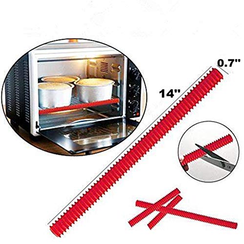 Oven Rack Protectors Shields Heat Resistant Silicone Oven Shelf Edge