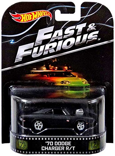 Hot Wheels '70 Dodge Charger R/T Fast & Furious 2014 Retro Series Die Cast Vehicle