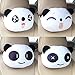 RETON 4 Pcs Cute Neck Pillow Panda Plush Auto Car Headrest Neck Support Cushion Pillow (Item 1)