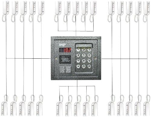Z1U- WIRED 30 MULTIPLE HANDSET INDOOR DOORPHONE ENTRY ACCESS CONTROL INTERCOM SYSTEM
