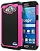 Grand Prime Case,Cafeleo Dual Layer Slim Armor Cover Shock Absorption Heavy Duty Hybrid Impacts Defender Scratch Resistant Protective for Samsung Galaxy Grand Prime G530 free USB Cable
