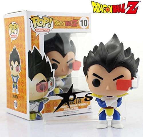 Flying Cola Funko Pop Wacky Wobbler Dragon Ball Vegeta Bobble Head Shaking Head Toy Model Car Decoration Pvc Figure Doll
