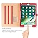 ProCase for iPad 9.7 Inch iPad 6th/5th Generation Case 2018 2017/iPad Air 2/Air 1 Case, Premium Leather Folio Corner Protection Multi-Angle Viewing Stand Cover with Front Pocket Pen Loop -Red