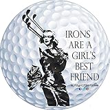 birth.golf.death. Premium Vinyl UV Laminate Golf Sticker Decal, Car, Truck, Laptop, Notebook - Marilyn Monroe 