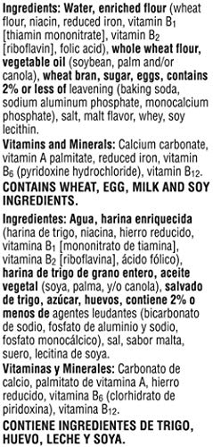 Kellogg's Eggo, Nutri-Grain, Frozen Waffles, with 8 Grams of Whole Grain, Easy Breakfast, 12.3 oz Box (10 Count)
