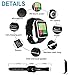 Smart Watch Bluetooth Smartwatch with Camera TouchScreen SIM Card Slot, Waterproof Phones Smart Wrist Watch Compatible with iPhone Android Samsung Huawei Sony for Kids Men Women (X Black Smart Watch)