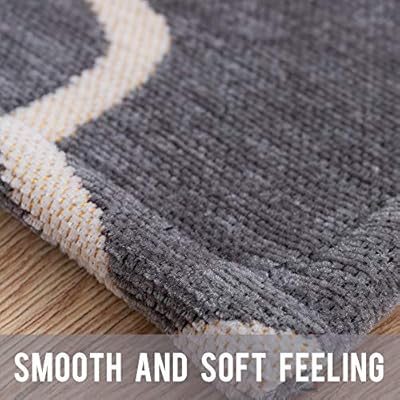 Asrug Moroccan Trellis Non-Slip Area Rug for Living Room Modern Design Carpet Mat for Entry, Patio, High Traffic Areas… 51t%2BeWJzQCL