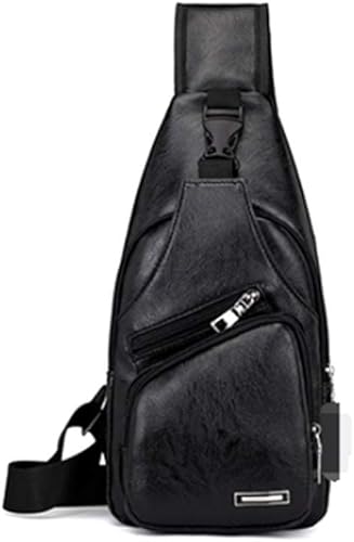 Amazon Ledgoo ボディバッグ メンズ Usb充電式 ショルダーバッグ ワンショルダーバッグ 斜め掛け バッグ ビジネス 男性用 胸バッグ カバン 通勤 通学 防水 多機能 Black2 Ledgoo ボディバッグ ワンショルダー