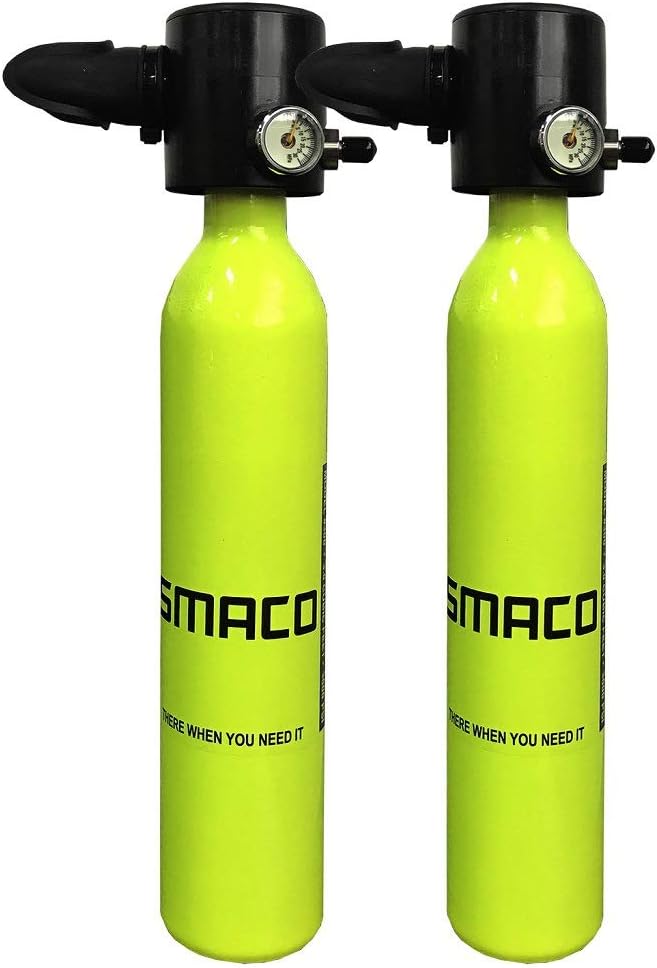 Mini Scuba Cylinder Alta presión Bomba de Aire con 5 10 Minutos Scuba