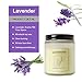 Candles, Natural Scented Soy Candle, Highly Scented and Long Burning Aromatherapy Jar Candles for Stress Relief and Relaxation with Pure Essential Oil, Portable Travel Gift Box for Home (Lavender)