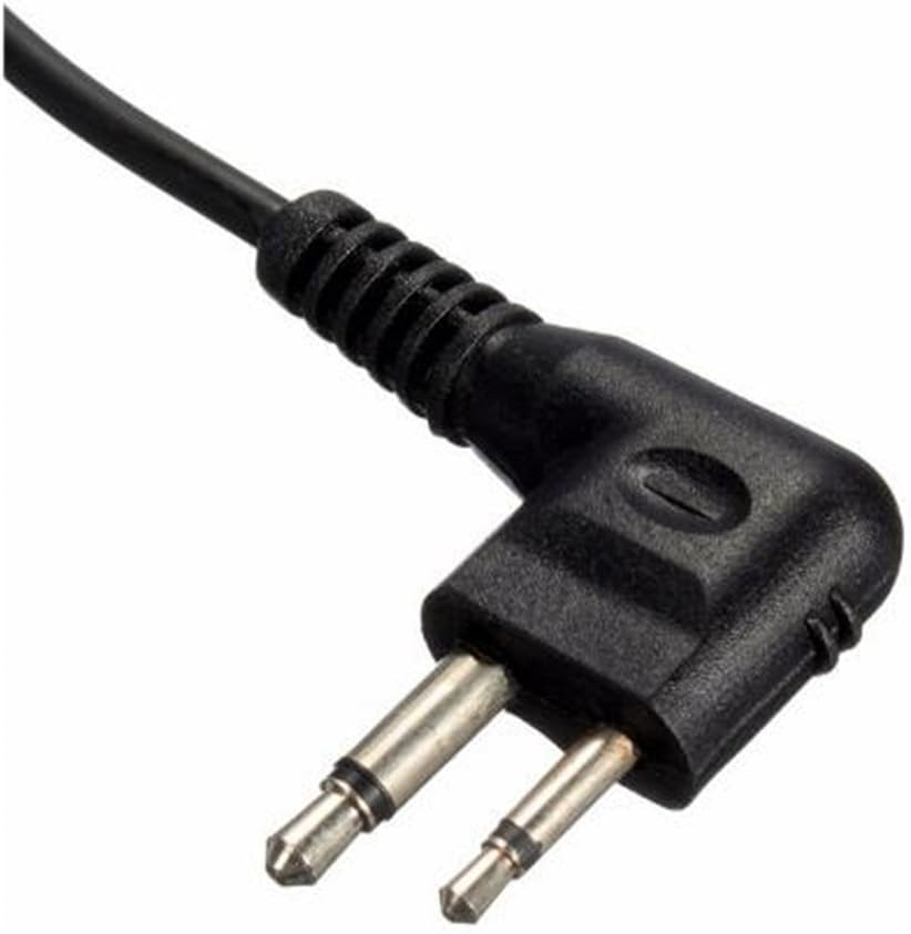 Lsgoodcare 2 Pin G Shaped Police Earpiece Headset PTT with Mic Compatible for Motorola 2 Way Radio CP040 CP200 XTNi DTR VL50 Walkie Talkie Earphone - Image 5
