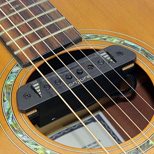 Acoustic Guitar Soundhole Single Coil Passive Pickup, Hi-fi professional acoustic performance Pickup