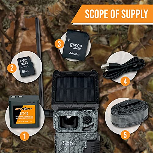 Spypoint LINK-Micro LTE Wildkamera/Tierkamera mit SIM-Karte für Smartphone Übertragung, Wildtierkamera mit Infrarot – Bild 3