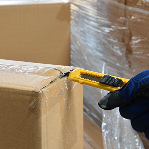 Tape King Utility Knife Box Cutters (12Pack Bulk, 18mm Wide Blade
