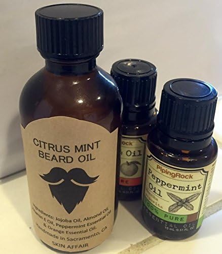 Citrus Mint Beard Oil ~ 2oz